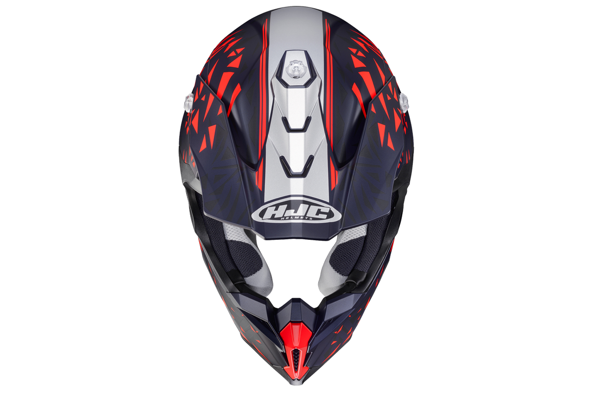 Capacete HJC Off I50 Red Bull Preto E Vermelho