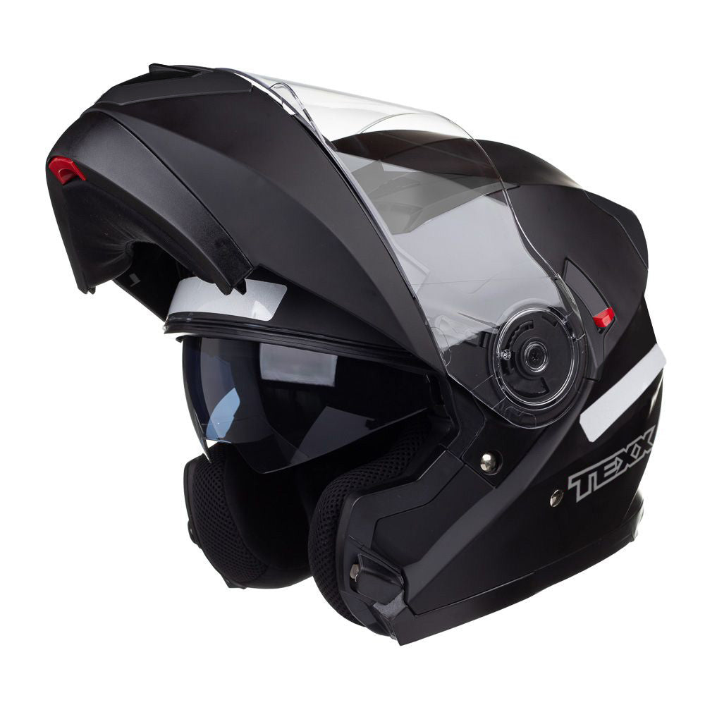 Capacete Texx Escamot Gladiator V3 Preto Fosco