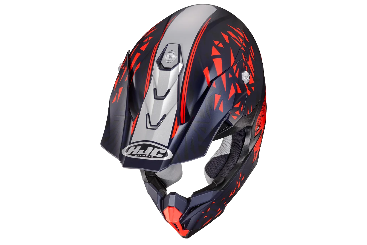 Capacete HJC Off I50 Red Bull Preto E Vermelho