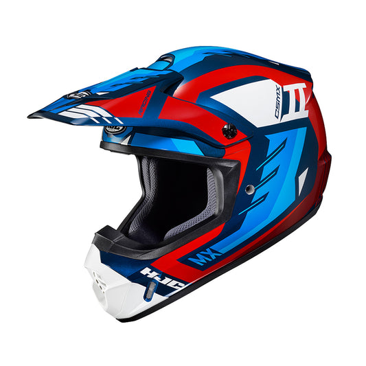 Capacete HJC Off CS-MX II Phyton Azul Vermelho E Branco