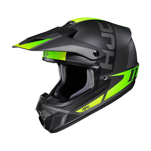 Capacete HJC Off CS-MX II Creed Cinza E Verde
